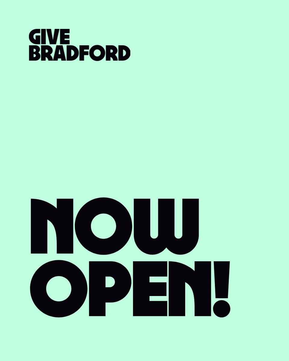 📣Now open!📣 Pears Youth Fund

Grants deliver youth work and promote youth voice, youth empowerment and youth activities 

💵 Grants: £20,000
📍 Location: Leeds &amp; Bradford 
📆 Deadline: 28/07/2025 at 12 noon
💻 Apply: givebradford.org.uk/pears-youth-fu…