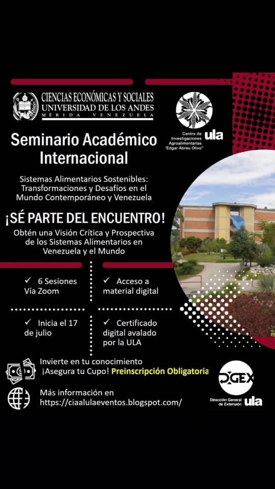 🎓🌍 ¡Actualízate e impulsa tu futuro con conocimiento global!
Seminario Académico Internacional 2025
17, 18 y 31 de julio | 1, 7 y 8 de agosto de 2025.
Online (sincrónico) 30 USD (tasa BCV)
📝 *Preinscripción obligatoria*: hasta el 20/06/2025 docs.google.com/forms/d/e/1FAI…