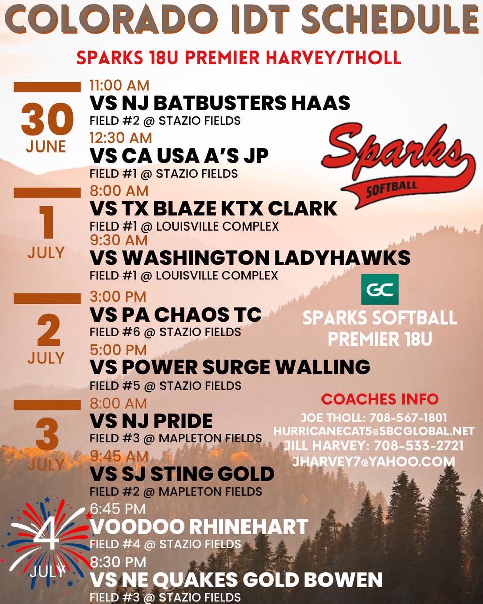 kchav😛 (@kiyahchavez) on Twitter photo here is <a href="/SparksPremier18/">Coach Abbie Madison</a> colorado schedule!! come check out our uncommitted talent!!🏔️🥎😊 <a href="/iowasoftball/">Iowa Softball</a> <a href="/StacyMayJohnson/">Stacy May-Johnson</a> <a href="/PGFnetwork/">PGF</a> here is <a href="/SparksPremier18/">Coach Abbie Madison</a> colorado schedule!! come check out our uncommitted talent!!🏔️🥎😊 <a href="/iowasoftball/">Iowa Softball</a> <a href="/StacyMayJohnson/">Stacy May-Johnson</a> <a href="/PGFnetwork/">PGF</a>