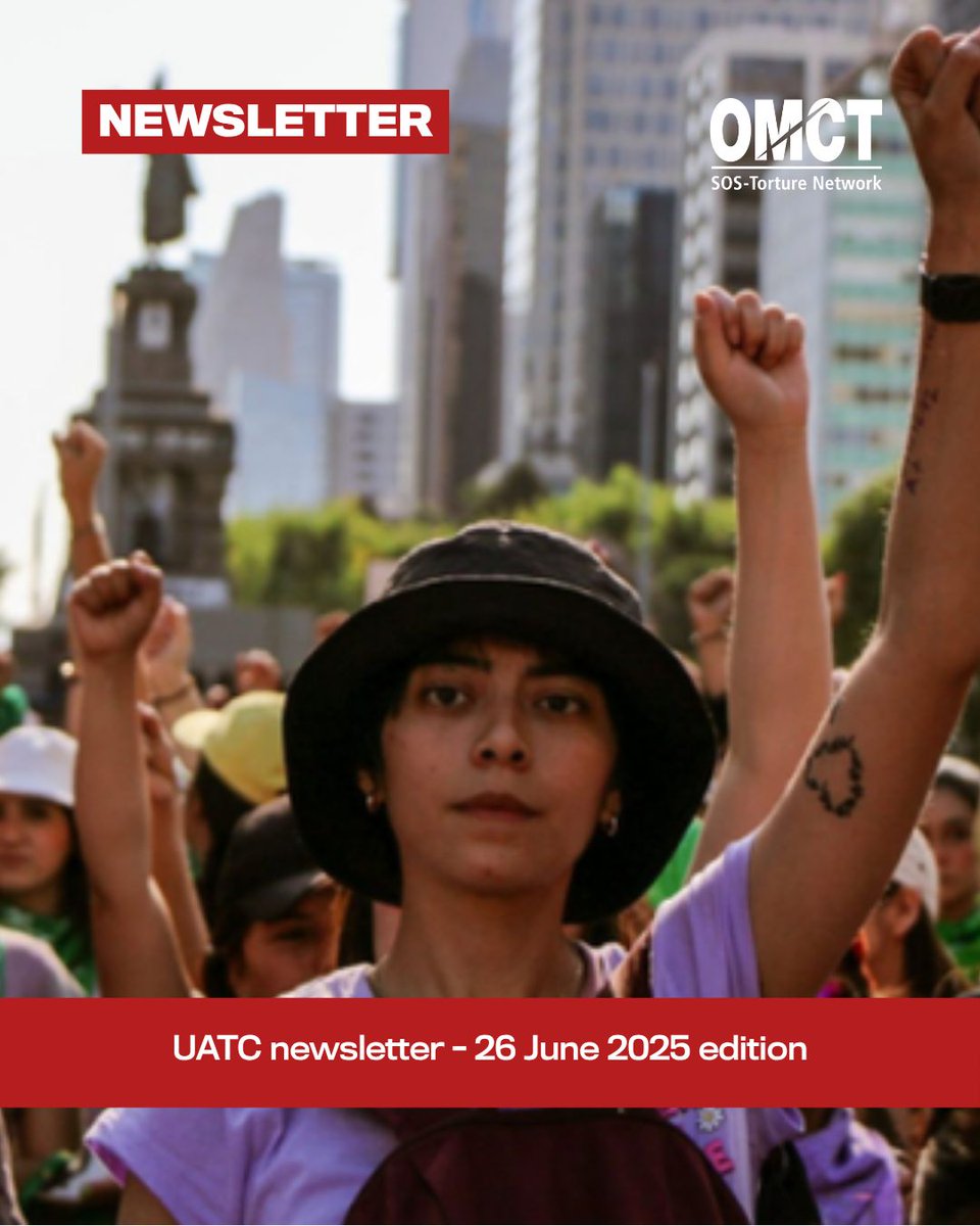 📰 UATC’s first newsletter is out!

📢Twice a year, read powerful stories, discover practical tools, catch up on recent news, and celebrate collective achievements from across the anti-torture movement.

🔗 Read the newsletter : bit.ly/46kPnk4 

#UnitedAgainstTorture