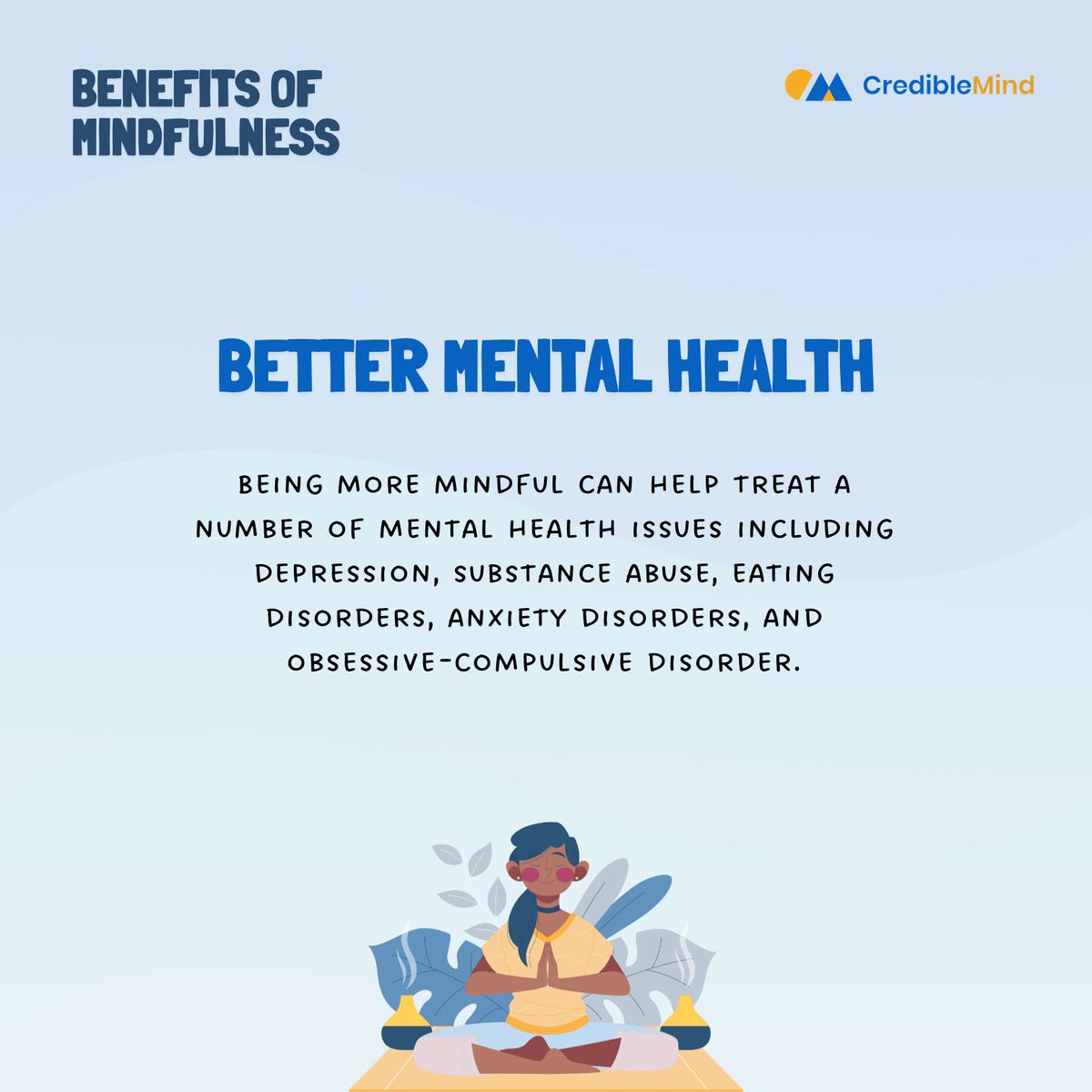 Practicing mindfulness can lead to a more peaceful and focused life. It helps reduce stress by allowing you to live in the present moment, and enhances self-awareness, which can improve emotional well-being. Visit alabama.crediblemind.com for more resources.