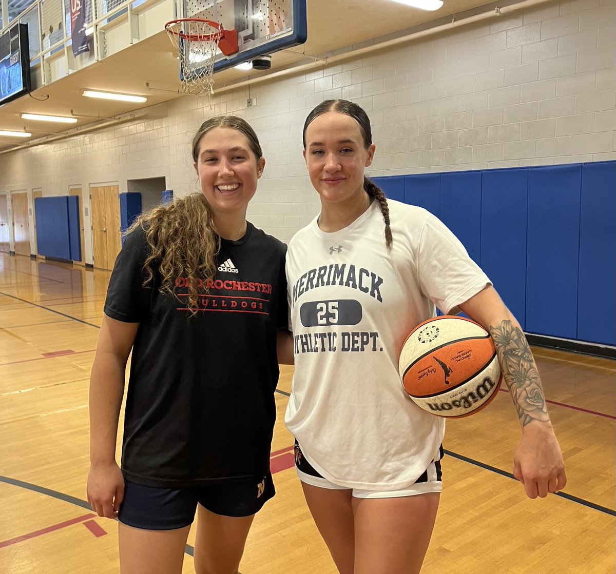 bobcatalini's tweet image. Beach 🏖️ Day Order of Business #1 Workout 🏀 #2 everything else @ORGirlsHoops @MerrimackWBB