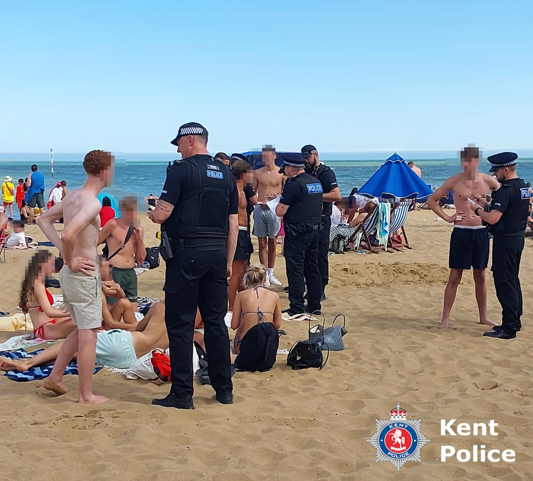 Kent Police Thanet tweet media
