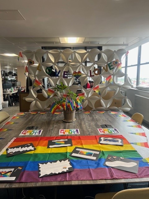 🌈 Celebrating Pride Month Across Our HCC Offices 🌈

A huge thank you to everyone who helped create such vibrant and meaningful Pride displays throughout our offices — your creativity and effort truly shone through! 🌟