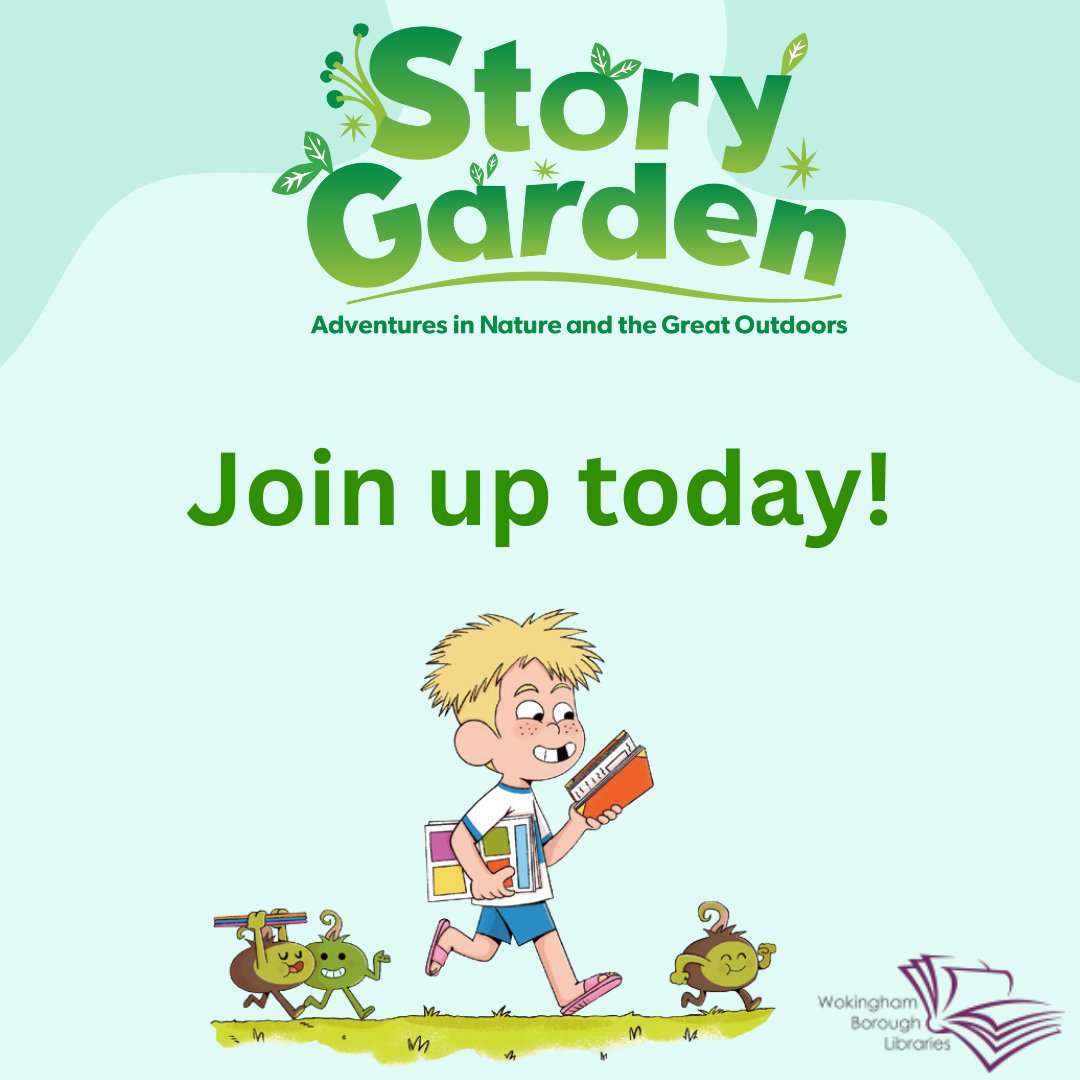 Dive into a magical world where stories grow! #StoryGarden is the theme for this year's #SummerReadingChallenge. Free to join at your local library. Let your child’s reading blossom this summer!