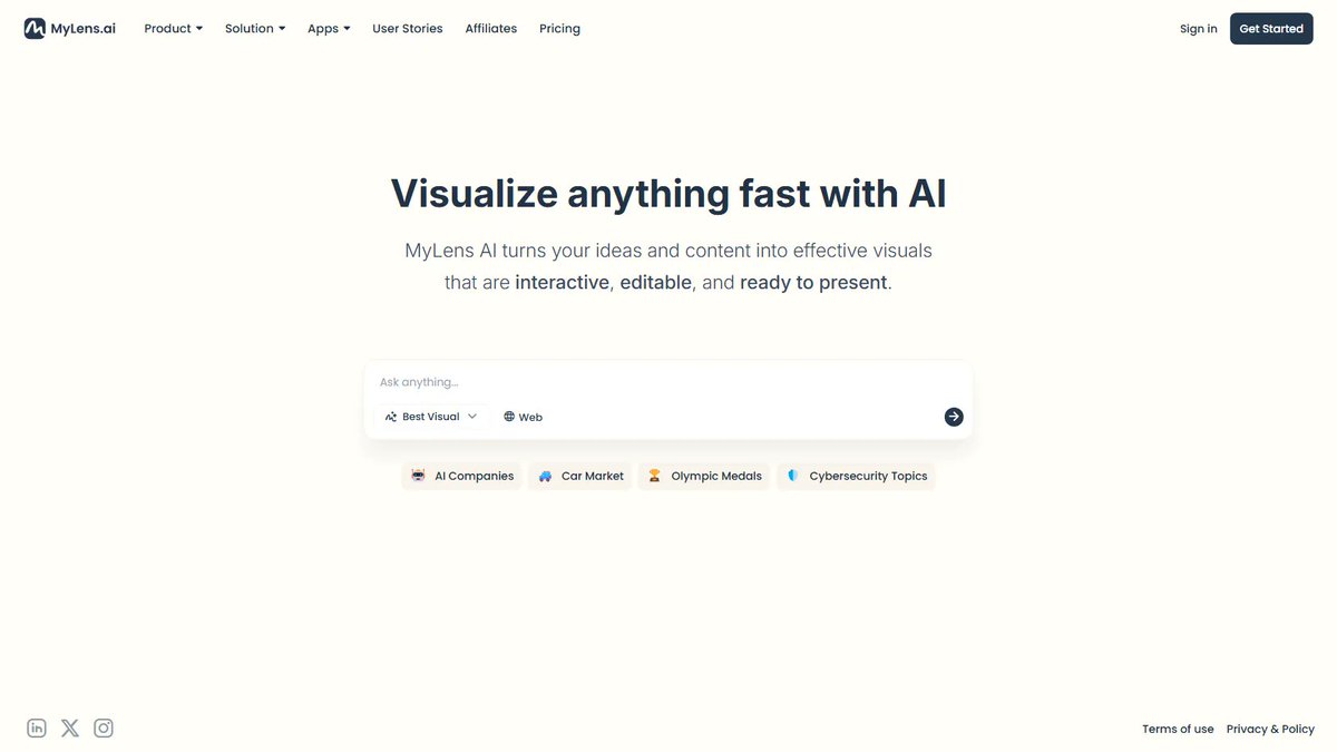 halo_tool's tweet image. "🚀 Tired of boring reports? MyLens AI turns your messy notes into mind-blowing visuals in SECONDS! From PDFs to YouTube vids - poof! 💥 Mindmaps, timelines & flowcharts that'll make your boss think you're a wizard.
halotool.com/tool/mylens
#halotool #AIvisualization