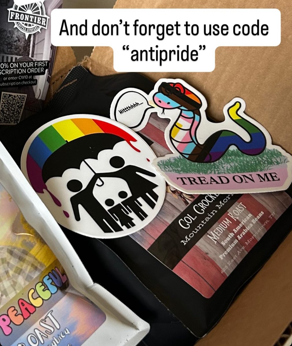 Happy end of Pride Month! Today is the last day all orders come with Family Protection and Tread On Me stickers. Use code "antipride" at checkout for 15% OFF!