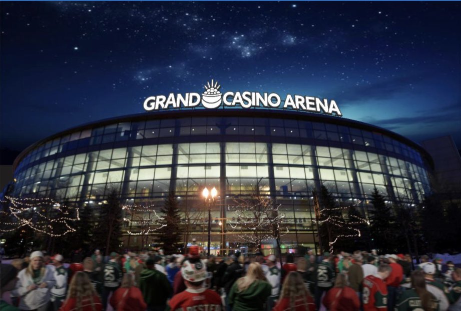 The Xcel has a new name: Grand Casino Arena.