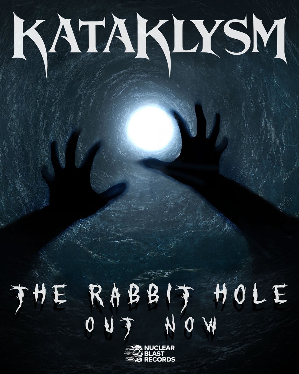 kataklysmband's tweet image. “Find me down the rabbit hole…
Where dreams come here to die.”

The Rabbit Hole has been out a month.

🎥 Watch the video: youtube.com/watch?v=EwQdbu…
🎧 Stream &amp;amp; follow us on Spotify: open.spotify.com/artist/7kozeGe…

Stay locked into the storm.
#Kataklysm #Metal #SpotifyMetal #YouTubeMetal