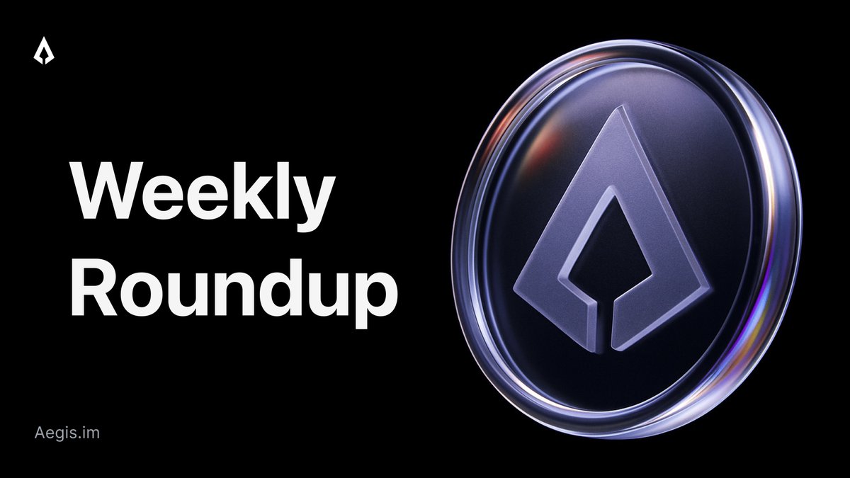 Aegis Points Program Week 11 Roundup🛡

Milestones achieved:   
- $25m total TVL
- $3m TVL in the Pendle LP
- Consistent 11% fixed APY on PT-sYUSD
- 0.3% of future $AEG token supply given out    

Your weekly points have been reset, you are now earning Week 12 points!