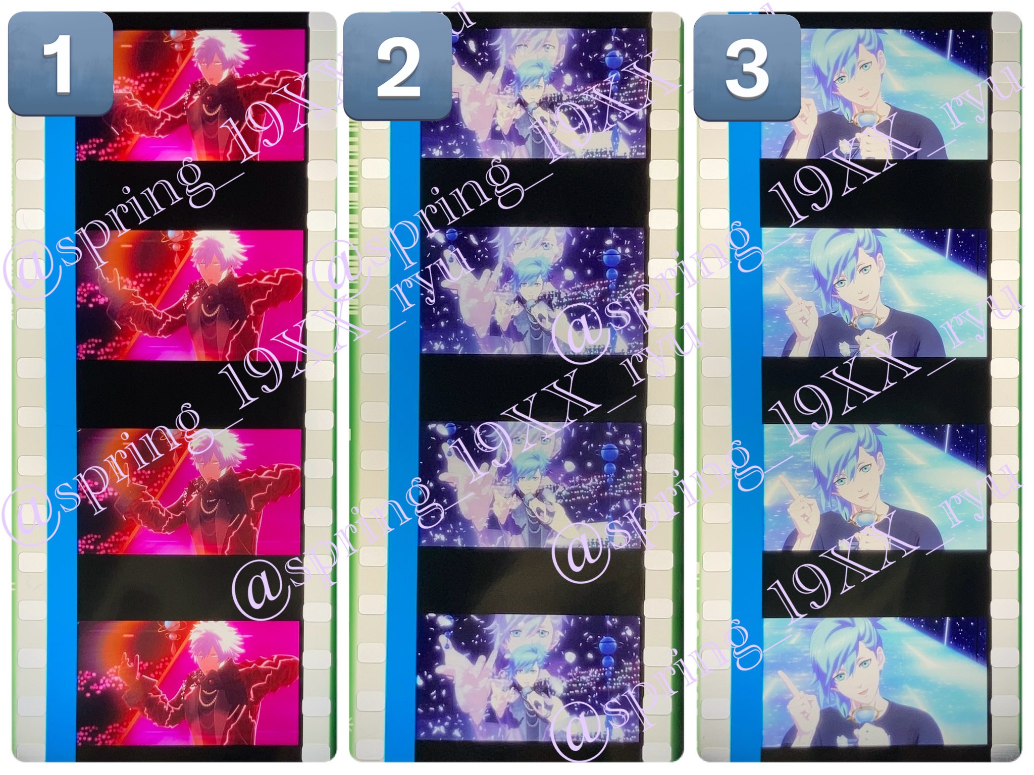 74 うたプリ タブナイ 特典 コマフィルム カルナイ 7週目 蘭丸