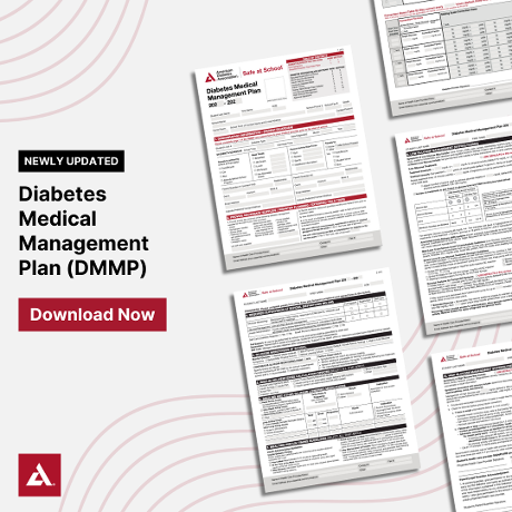 Our updated Diabetes Medical Management Plan (DMMP) is here! A DMMP is a document that outlines how to manage a student's diabetes at school. Parents and guardians, download it now at diabetes.org/DMMP to help keep your kids healthy and supported. 📚🌟#SafeAtSchool