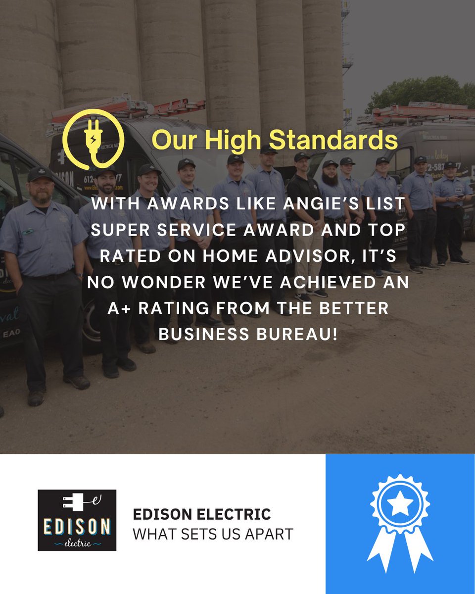 EdisonElectric1's tweet photo. Your lighting might be high, but our standards are higher #TeamEdison #BBB https://t.co/I2THan5Jgt