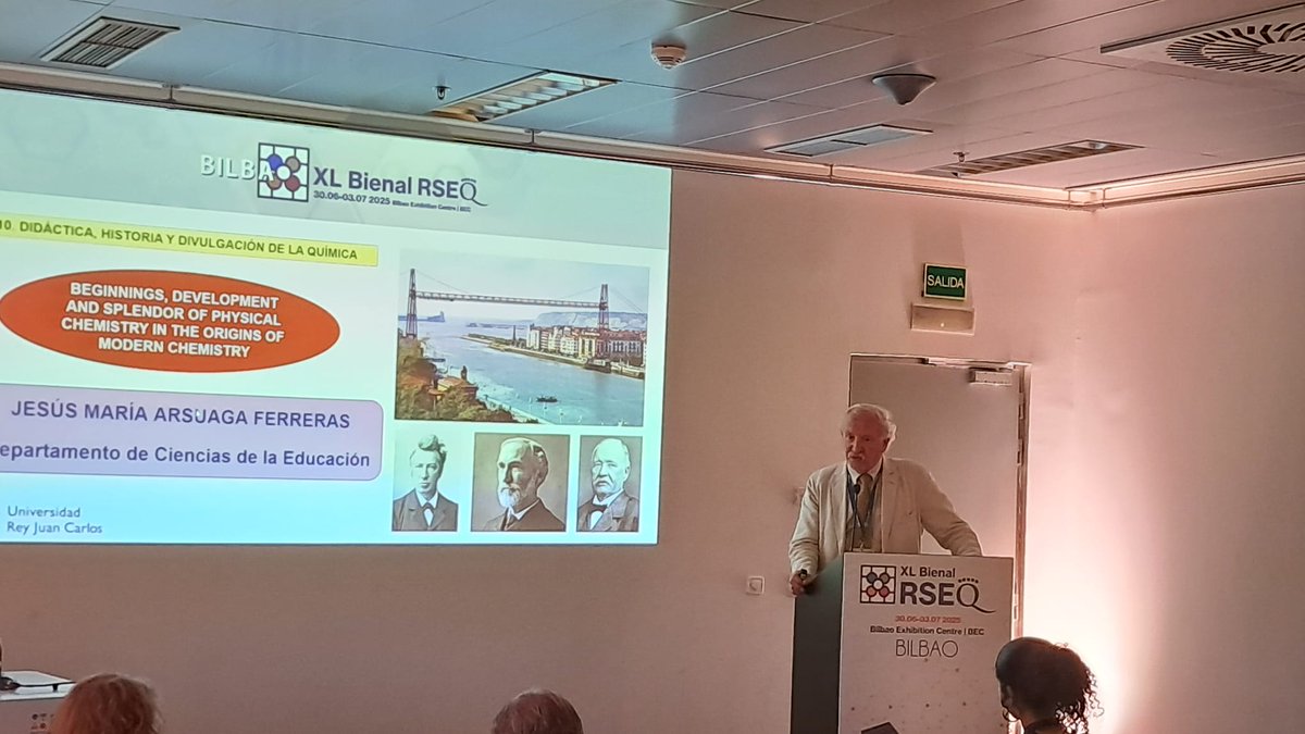 XL Reunión Bienal de la RSEQ - Bilbao, 2025 tweet media