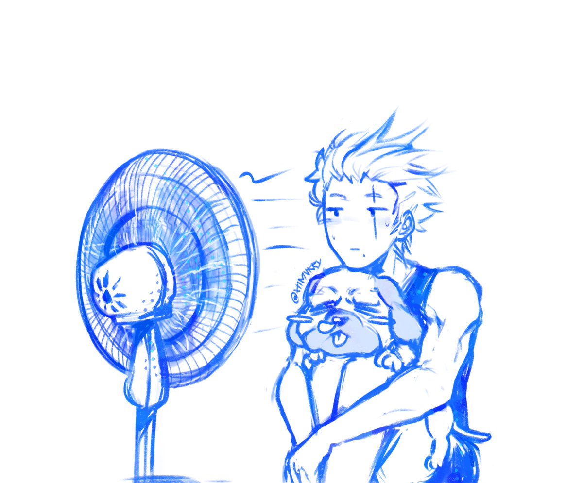 himvkry's tweet photo. It's so freaking hot today uhHHhghh https://t.co/aVSM3qsUQE