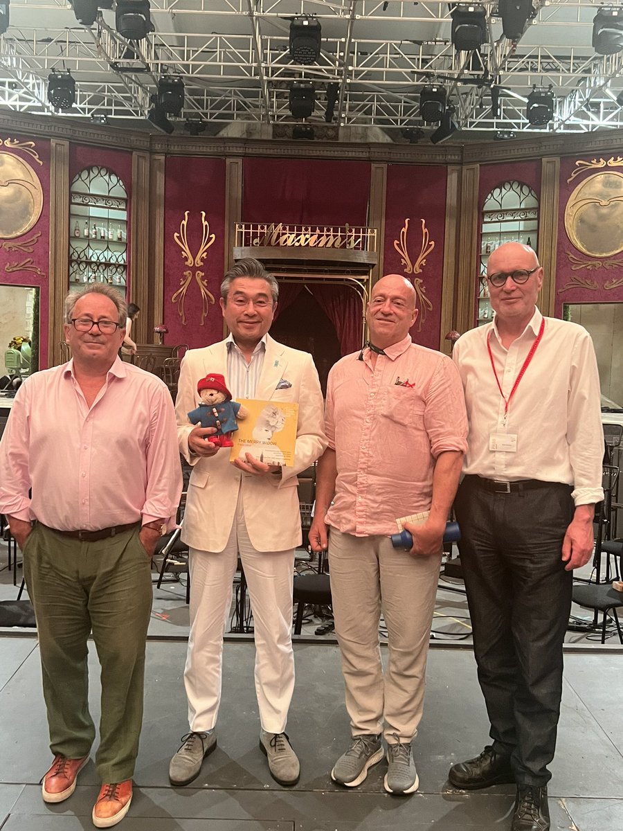 James Clutton (@jamesohp) on Twitter photo Great to have Ambassador Suzuki <a href="/AmbJapanUK/">Hiroshi Suzuki</a> as our guest <a href="/operahollandpk/">Opera Holland Park</a> on Saturday - seeing The Merry Widow our co-production with <a href="/ScottishOpera/">Scottish Opera</a> & <a href="/DOylyCarteOpera/">D'Oyly Carte Opera</a>. Here with me, Alex Reedijk and Ian Martin. Great to have Ambassador Suzuki <a href="/AmbJapanUK/">Hiroshi Suzuki</a> as our guest <a href="/operahollandpk/">Opera Holland Park</a> on Saturday - seeing The Merry Widow our co-production with <a href="/ScottishOpera/">Scottish Opera</a> & <a href="/DOylyCarteOpera/">D'Oyly Carte Opera</a>. Here with me, Alex Reedijk and Ian Martin.
