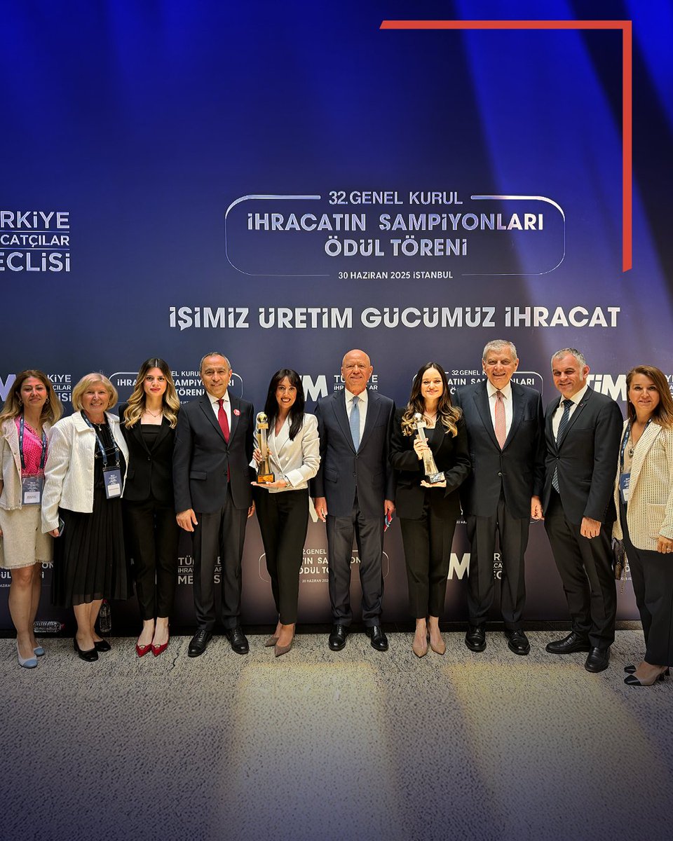Türkiye İhracatçılar Meclisi’nin (TİM) 2024 İhracatın Şampiyonları Listesi’nde ülkemizin en fazla ihracat yapan 3. şirketi ve sektörümüzün lideri olmanın gururunu yaşıyoruz. Bu başarıda emeği geçen tüm çalışma arkadaşlarımıza ve paydaşlarımıza teşekkür ederiz.

#EnerjimizGeleceğe