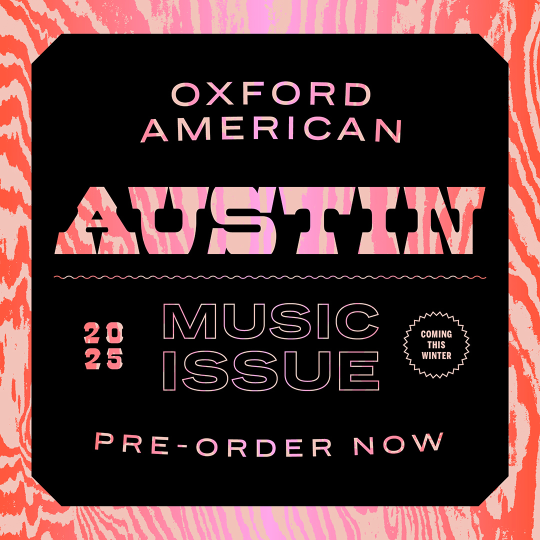 oxfordamerican's tweet image. 🎶 Just announced: The 27th Oxford American Southern Music Issue will spotlight Austin, TX!
From juke joints to the iconic Austin City Limits studio, we’re celebrating the city’s rich musical legacy—with a limited-edition vinyl LP to match!
oxfordamericangoods.org/products/issue…