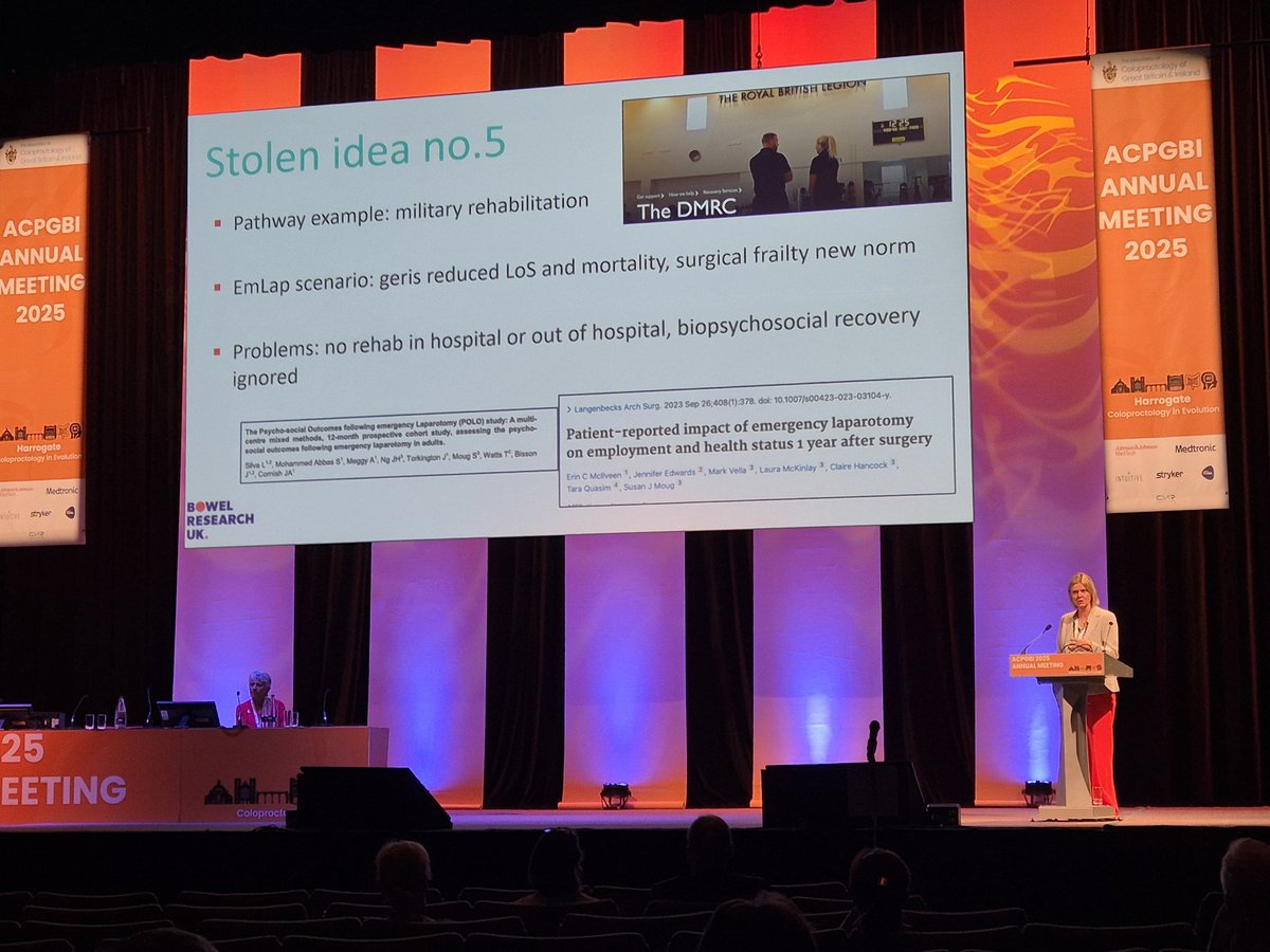 An outstanding <a href="/BowelResearch/">Bowel Research UK</a> lecture from <a href="/susanmoug/">susan moug</a> at <a href="/ACPGBI/">@ACPGBI</a>  #ACPGBI2025