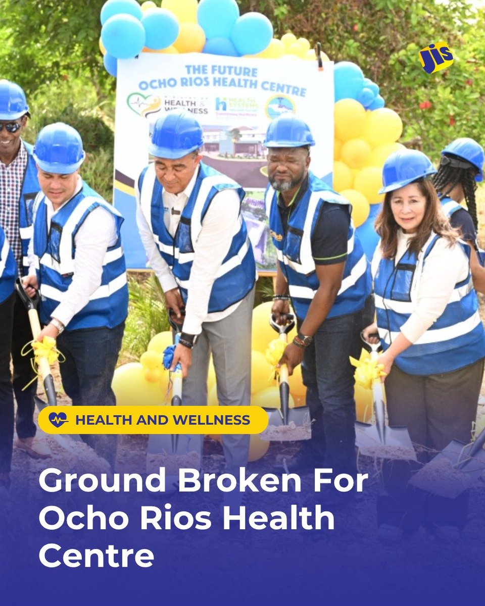 Minister of Health and Wellness, Dr. the Hon. Christopher Tufton on Friday (June 27) broke ground for the construction of the new $818.5 million Ocho Rios Health Centre in St. Ann.

The contract for the construction of state-of-the-art facility, under the Health Systems