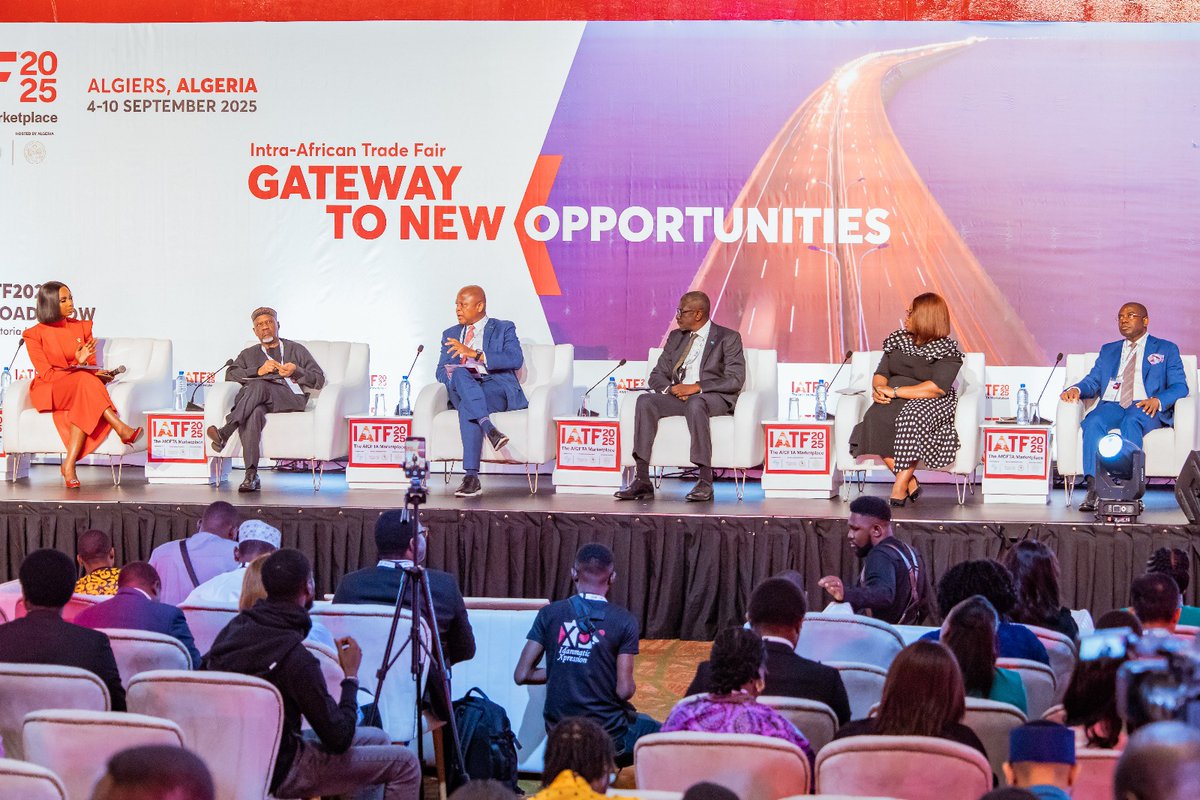 During the #IATF2025 Business Roadshow in Lagos, a dynamic panel addressed the US$120 billion trade finance gap that is hindering intra-African trade and discussed what it will take to unlock capital for African businesses.

- Leonard Kange, Special Adviser to the Managing