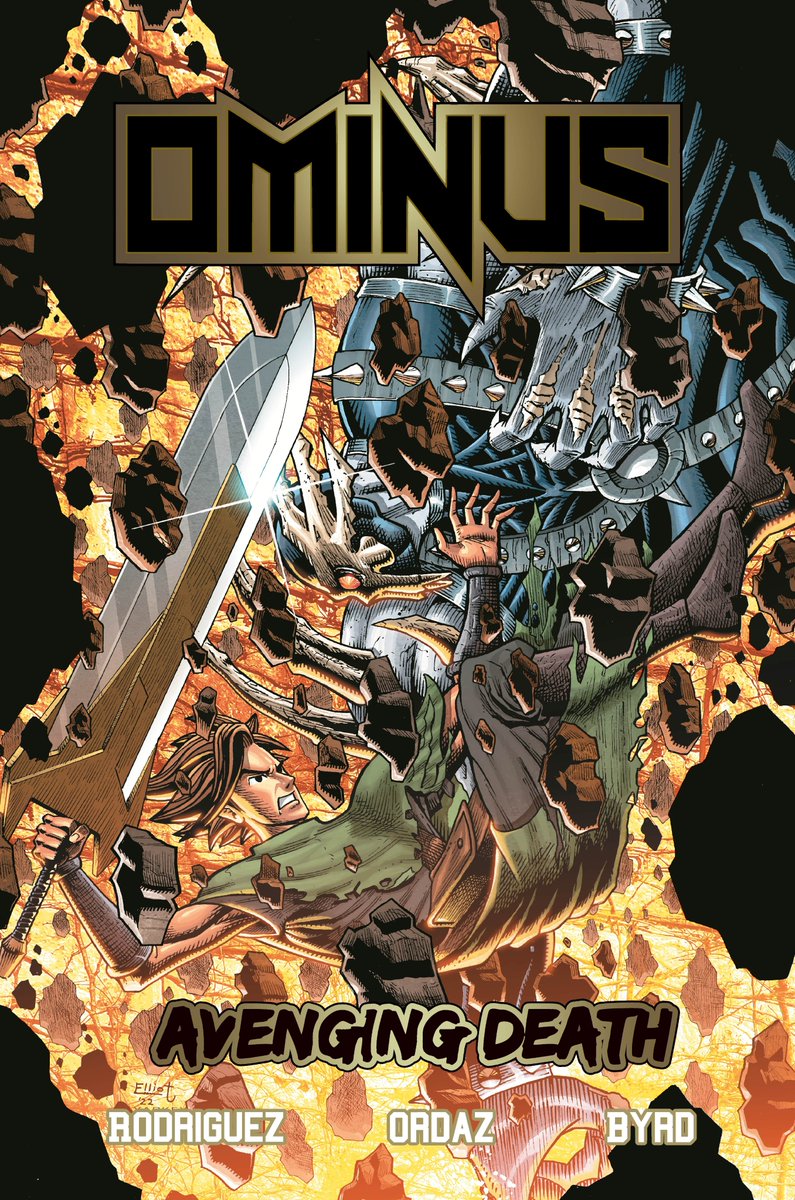 Nygma85's tweet image. ‼️ tinyurl.com/yaythrvu ‼️
OMINUS: AVENGING DEATH
The introduction to the world of OMINUS features a short, 10-page fight scene between the hero, Zadok and the monstrous Death Monger!!
Including lots of extras, OMINUS: AVENGING DEATH is a 36-page book that gives the…