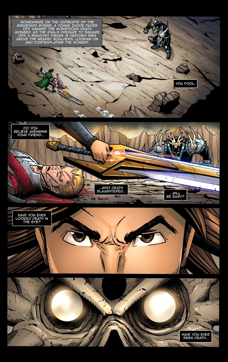 Nygma85's tweet image. ‼️ tinyurl.com/yaythrvu ‼️
OMINUS: AVENGING DEATH
The introduction to the world of OMINUS features a short, 10-page fight scene between the hero, Zadok and the monstrous Death Monger!!
Including lots of extras, OMINUS: AVENGING DEATH is a 36-page book that gives the…