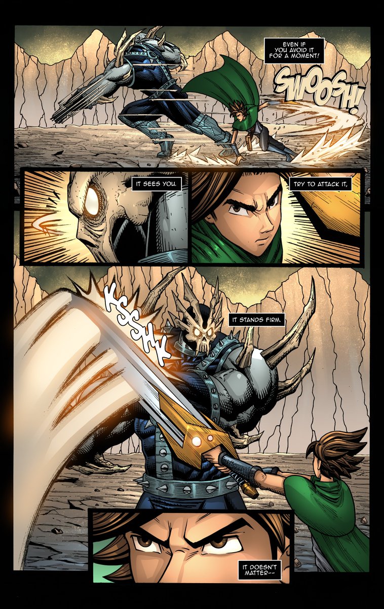 Nygma85's tweet image. ‼️ tinyurl.com/yaythrvu ‼️
OMINUS: AVENGING DEATH
The introduction to the world of OMINUS features a short, 10-page fight scene between the hero, Zadok and the monstrous Death Monger!!
Including lots of extras, OMINUS: AVENGING DEATH is a 36-page book that gives the…