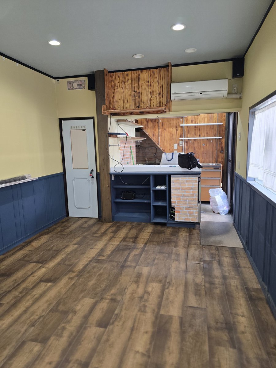 6/15に営業を終えまして
撤去作業全て完了しました。

片付けながら
あんな事あったな～こんな事あったな～と思い出に浸り、寂しい気持ちになりましたが、感謝の気持ちでいっぱいでした！
次に入られるお店はガラッと変わると思います！
個人的にも楽しみにしてるので
またお知らせしたいと思います🙇‍♀️