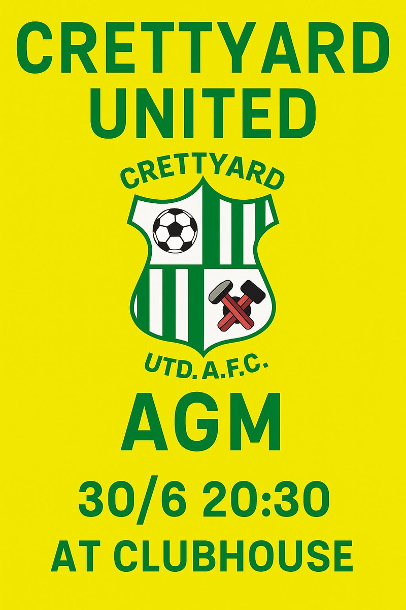 Reminder for tonight !!!

#crettyard #hontheyard #cretty