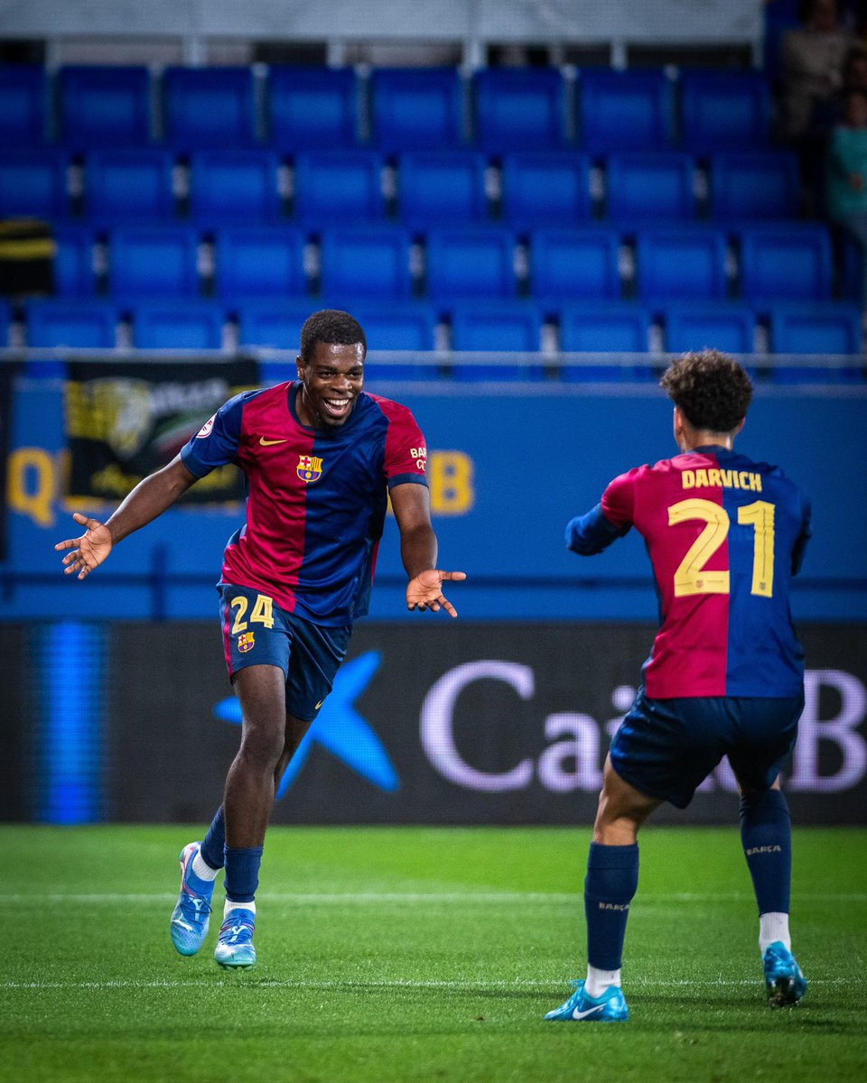 ivan9cedric's tweet image. Gràcies , culers . Visca el Barça ara i sempre 💙❤️ @FCBarcelonaB