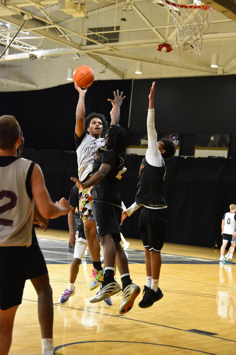 Our Vikings Varsity Boys Basketball team battled hard against one of the top teams in the state this summer last week at Oakland University. Here are pictures from that game against Belleville. #hazelparkschools #GoVikings