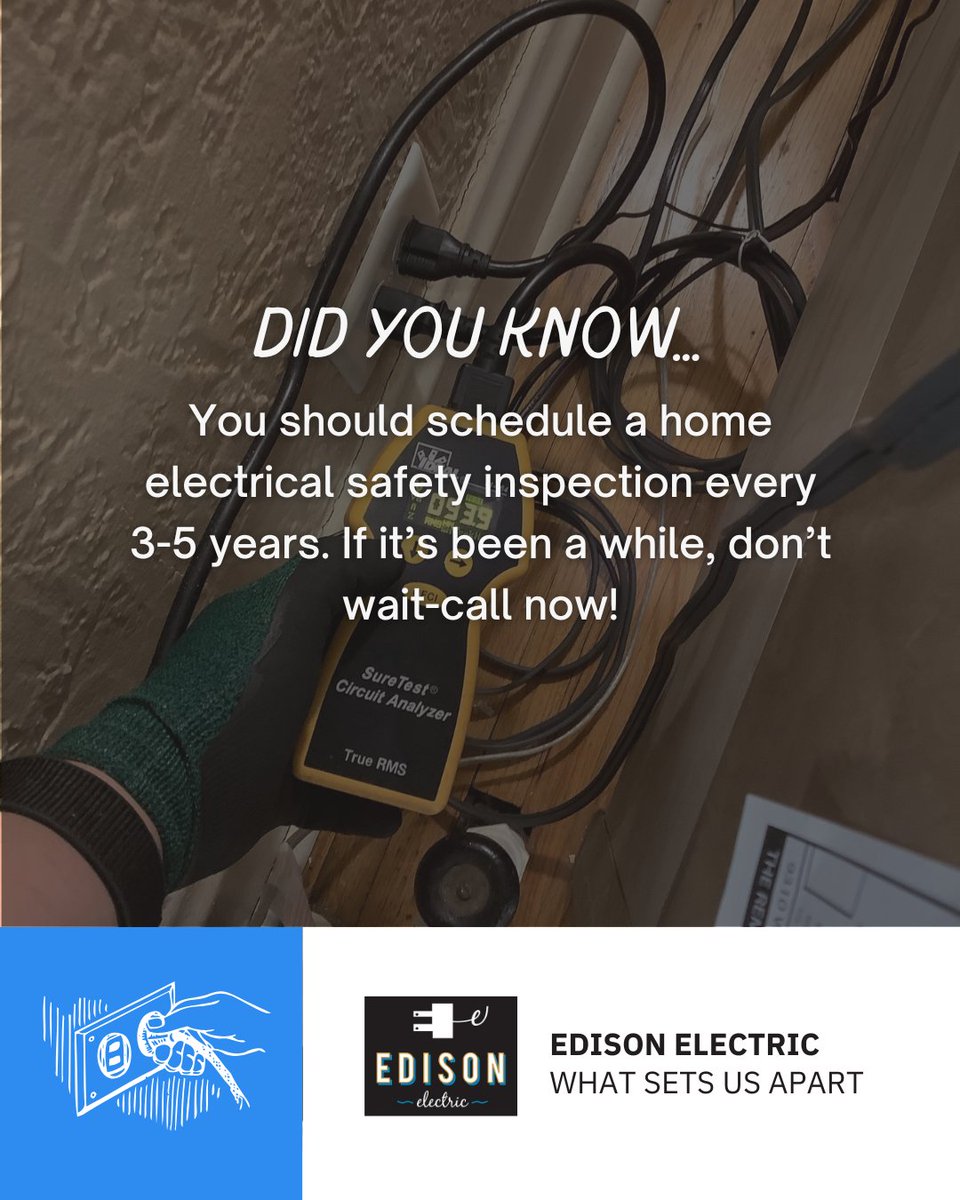 EdisonElectric1's tweet photo. #SummerElectricSafety happens year-round! https://t.co/6IoS1Y5SGD