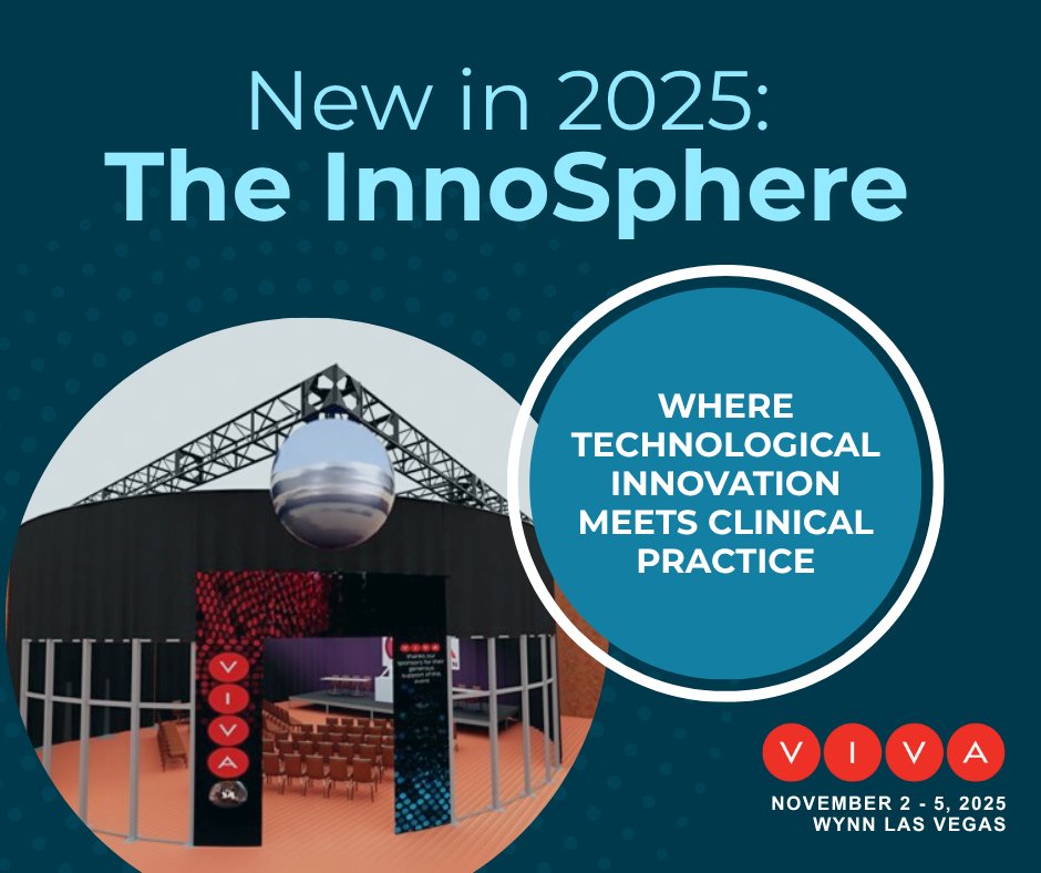 #VIVA25 is excited to introduce The InnoSphere! 

Join bold, future-forward sessions in Devices &amp; AI - exploring how cutting-edge tech and intelligent systems are transforming care.

See the agenda: viva-foundation.org/agenda