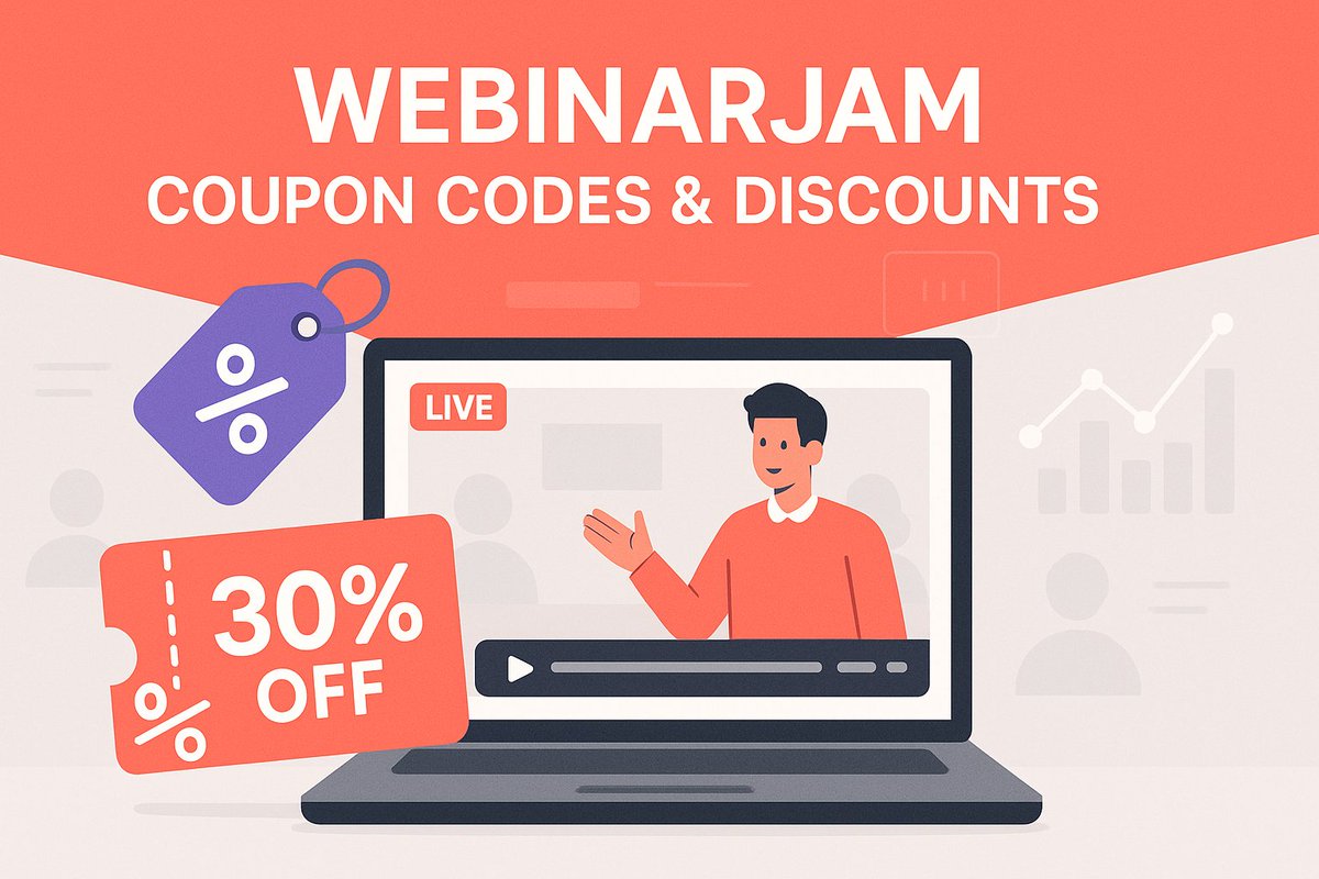 🚀 Unlock massive savings on WebinarJam!
🎯 Get exclusive coupons + a FREE trial
Start hosting pro-level webinars now 👇
🔗 startupvortex.com/webinarjam-cou…
#WebinarJam #SaaSDeals #WebinarMarketing