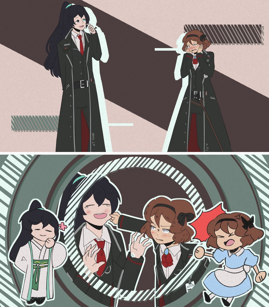 Find the s-s-s-sun and glare into it,
C-C-C-Cover up my heart beating fast
I can't keep my emotions in check, it's disgusting...
What the hell, it's such a weird feeling!

--Yuukei Yesterday - Jin ft. IA

#hongalice #pmyume #yumelokalgallery