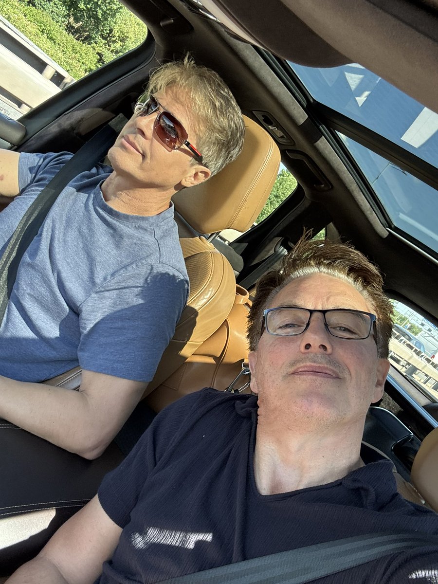 In the car… heading to Sully #Wales