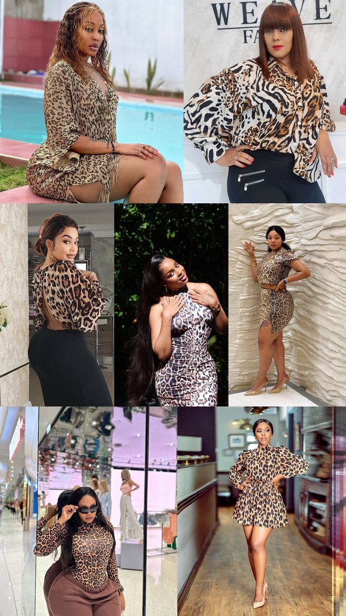 JudithEneLaizer's tweet photo. Thread 
Majirani ni mwendo our celebrities ndani ya 
Animal print affair! 

Nani malkia wa animal print zaidi?
@elizabethmichaelofficial @ireneuwoya8 @zarithebosslady @officialnandy @msritapaulsen @kajalafrida @poshyqueeen 

#Majirani #AnimalPrintQueens https://t.co/M6usXyglxN