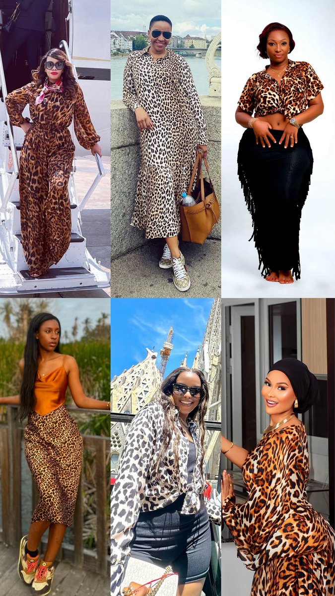 JudithEneLaizer's tweet photo. Thread 
Majirani ni mwendo our celebrities ndani ya 
Animal print affair! 

Nani malkia wa animal print zaidi?
@elizabethmichaelofficial @ireneuwoya8 @zarithebosslady @officialnandy @msritapaulsen @kajalafrida @poshyqueeen 

#Majirani #AnimalPrintQueens https://t.co/M6usXyglxN