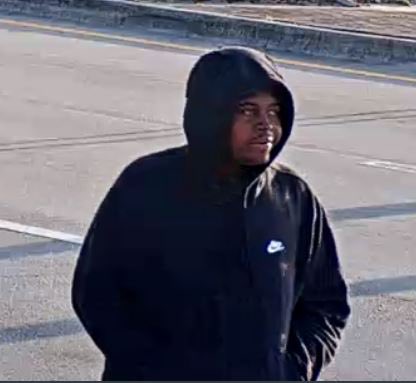 We are looking to identify a person of interest in connection with an armed carjacking and kidnapping. The incident took place on June 14, 2025, around 7:58 a.m. in the parking lot of Russo’s Restaurant, located at 1477 South Military Trail. The suspect is described as a Black