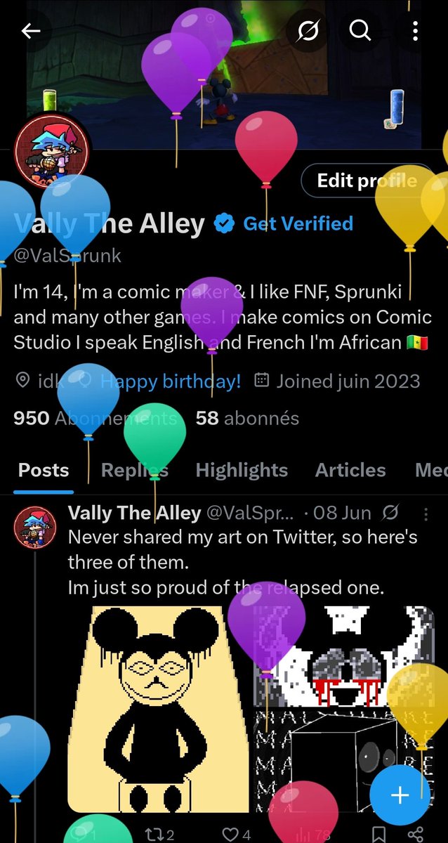 ValSprunk's tweet image. Man, I JUST LOVE BALLOOOONS
don't you ?