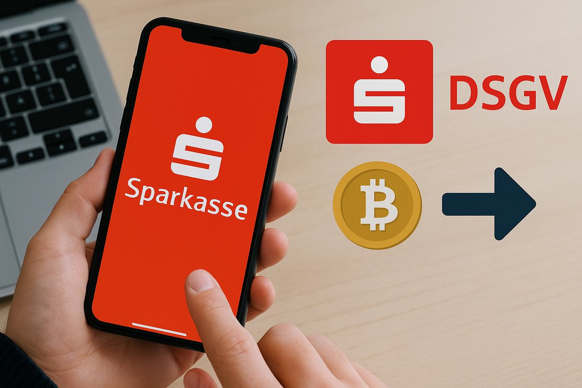 The German Savings Bank and Giro Association have announced the  establishment of a reliable channel to access well regulated cryptocurrency  services. Autonomous decisions will be made by clients to access crypto  services