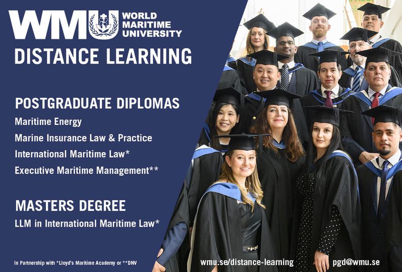 World Maritime University (@wmuhq) on Twitter photo Looking to take the next step in your career? Our distance learning programmes are tailored specifically for professionals in the maritime industry. With a flexible online format, you can study at your own pace—anytime, anywhere. APPLY BY 31 AUGUST bit.ly/3rUcjS6 <a href="/IMOHQ/">International Maritime Organization</a> Looking to take the next step in your career? Our distance learning programmes are tailored specifically for professionals in the maritime industry. With a flexible online format, you can study at your own pace—anytime, anywhere. APPLY BY 31 AUGUST bit.ly/3rUcjS6 <a href="/IMOHQ/">International Maritime Organization</a>