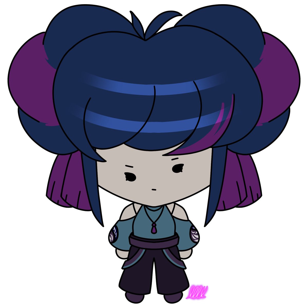 vixmixarts's tweet photo. Instead of last minute ref sheets for artfight I made this thing… she so creature 

#hndr_FA #OC https://t.co/ldbukxZNmp