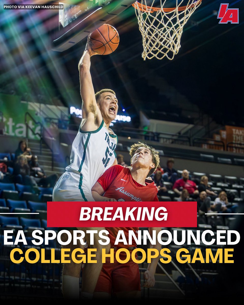 🚨EA SPORTS COLLEGE HOOPS IS BACK🚨

Men’s and Women’s teams have been reported to be included in the game, and is set for a 2028-2029 release! 

#IAbasketball