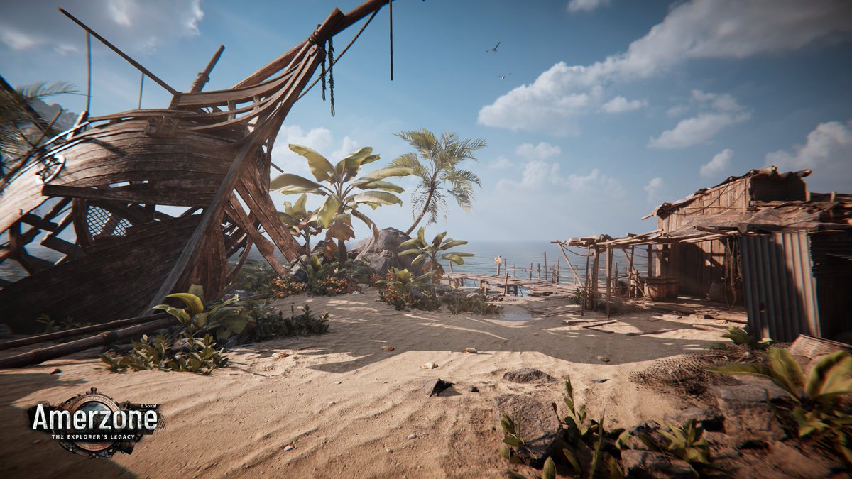AmerzoneGame's tweet image. Summer is here! ☀️
Where are you planning to go for the holidays? 🌊
#IndieDev #GameDev