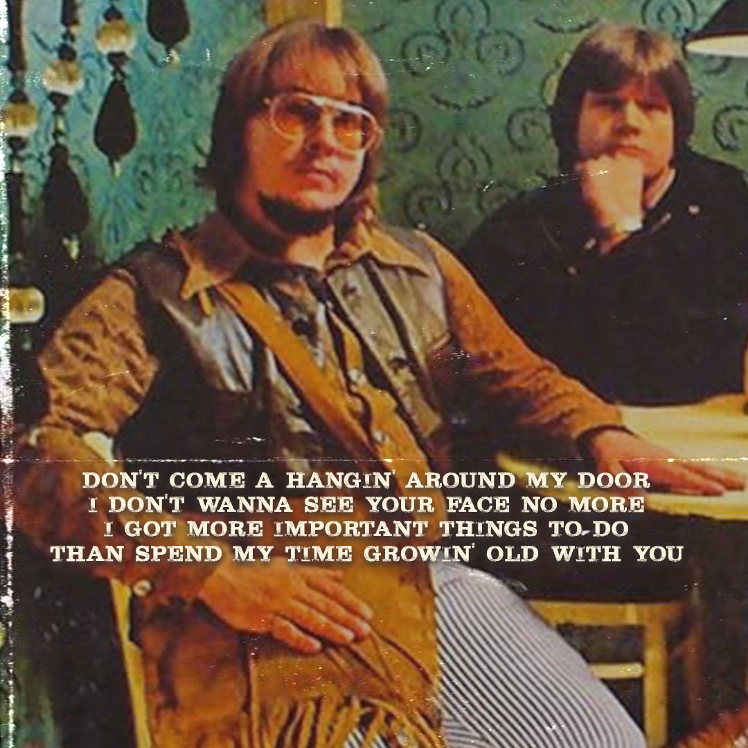 theguesswho's tweet image. I got more important things to do
Than spend my time growin' old with you
