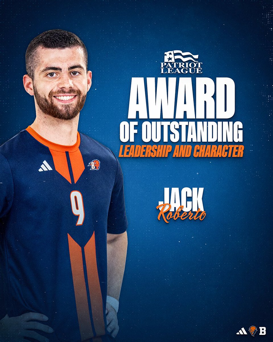Bucknell Athletics (@bucknell_bison) on Twitter photo Congrats to Jack Roberto of <a href="/Bucknell_MSOC/">Bucknell Men’s Soccer</a>, who received the <a href="/PatriotLeague/">Patriot League</a> Award of Outstanding Leadership and Character. This is one of the league's most prestigious awards, and we can't think of a more deserving honoree than Jack! #rayBucknell
📰 bit.ly/3TkQaKh Congrats to Jack Roberto of <a href="/Bucknell_MSOC/">Bucknell Men’s Soccer</a>, who received the <a href="/PatriotLeague/">Patriot League</a> Award of Outstanding Leadership and Character. This is one of the league's most prestigious awards, and we can't think of a more deserving honoree than Jack! #rayBucknell
📰 bit.ly/3TkQaKh