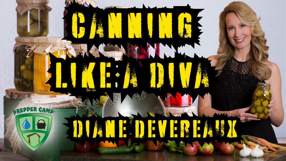 Canning Like a Diva w/ Diane Devereaux youtu.be/4MNqknp-cIQ?si… via <a href="/YouTube/">YouTube</a> 

<a href="/CanningDiva/">Canning Diva</a> <a href="/PrepperCamp/">Prepper Camp ™</a> <a href="/ejsnyder333/">E.J. Snyder</a> <a href="/PaulValone/">F. Paul Valone</a> <a href="/SaraHathaway19/">The Changing Earth</a>
