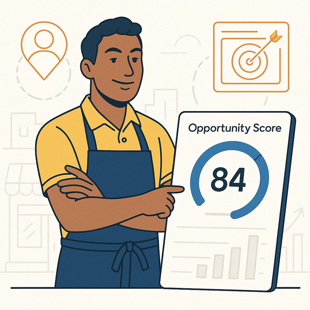 🔍 Local service pros: Meta's new "Opportunity Score" takes the tech headache out of ad campaigns! Get AI-guided suggestions for better leads without the marketing degree. Simple fixes = 12% lower cost per result on average. #SmallBizTips #MetaAds